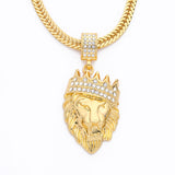 Gold color Lion Necklace