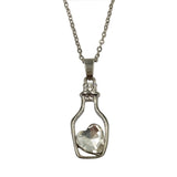 Love Heart Bottle Necklace